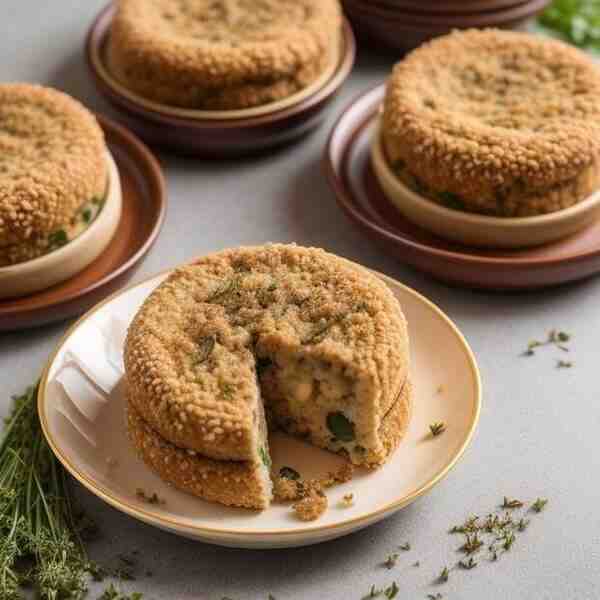 Хычины с сыром и зеленью